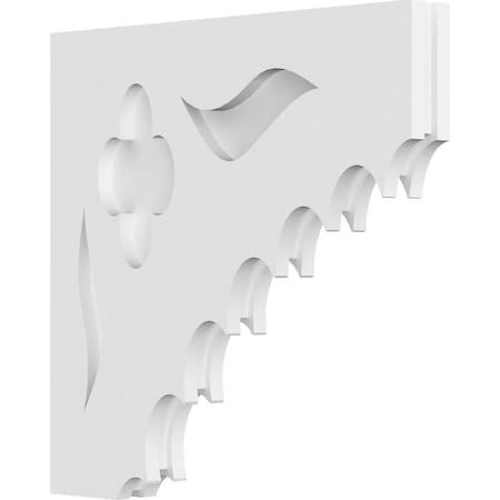 Ekena Millwork Wellington Architectural Grade PVC Corbel, 1 7/8"W X 16"D X 16"H CORP01X16X16WE